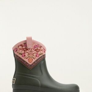 FARM Rio Green and Pink Winter Boots